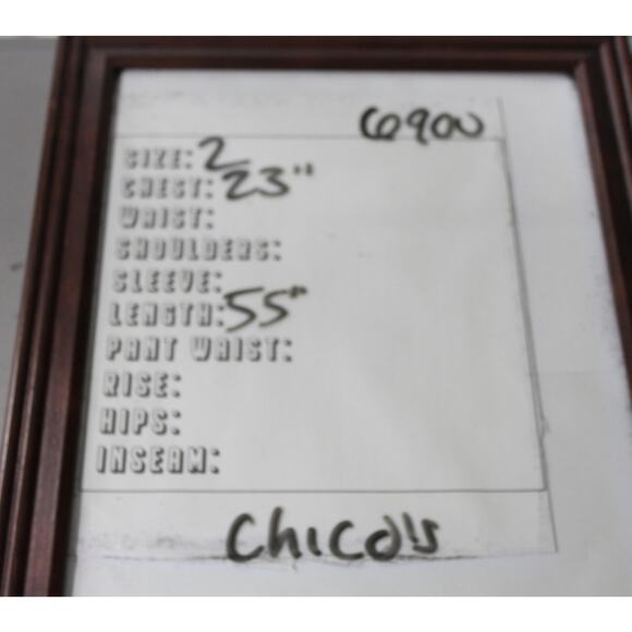 CHICO'S Pink Ruffle Tiered Sleeveless Maxi Dress Size 2 US Large / 12 - Picture 6 of 6